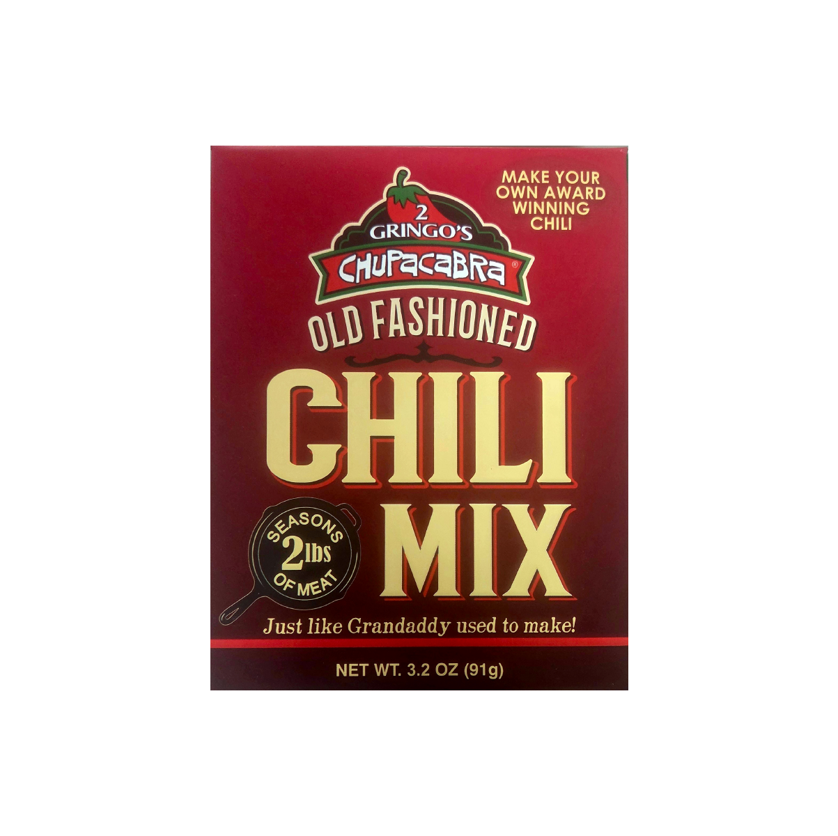 2 GRINGOS CHUPACABRA® CHILI MIX 2 Gringos Chupacabra
