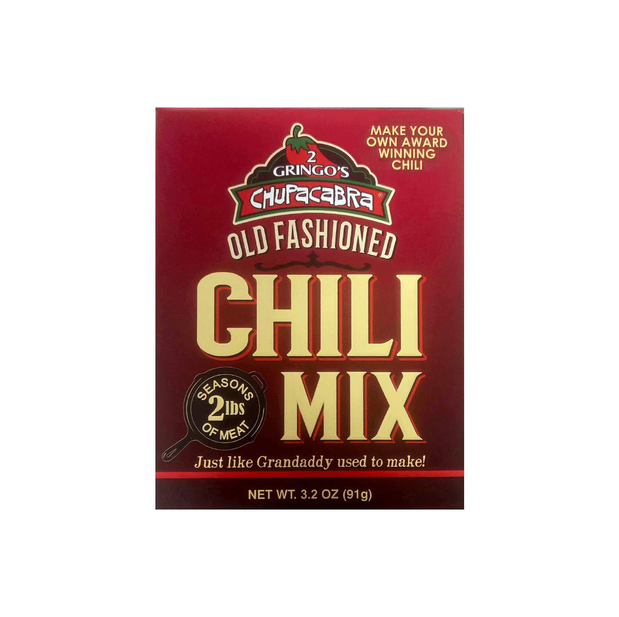 2 GRINGOS CHUPACABRA® CHILI MIX 2 Gringos Chupacabra