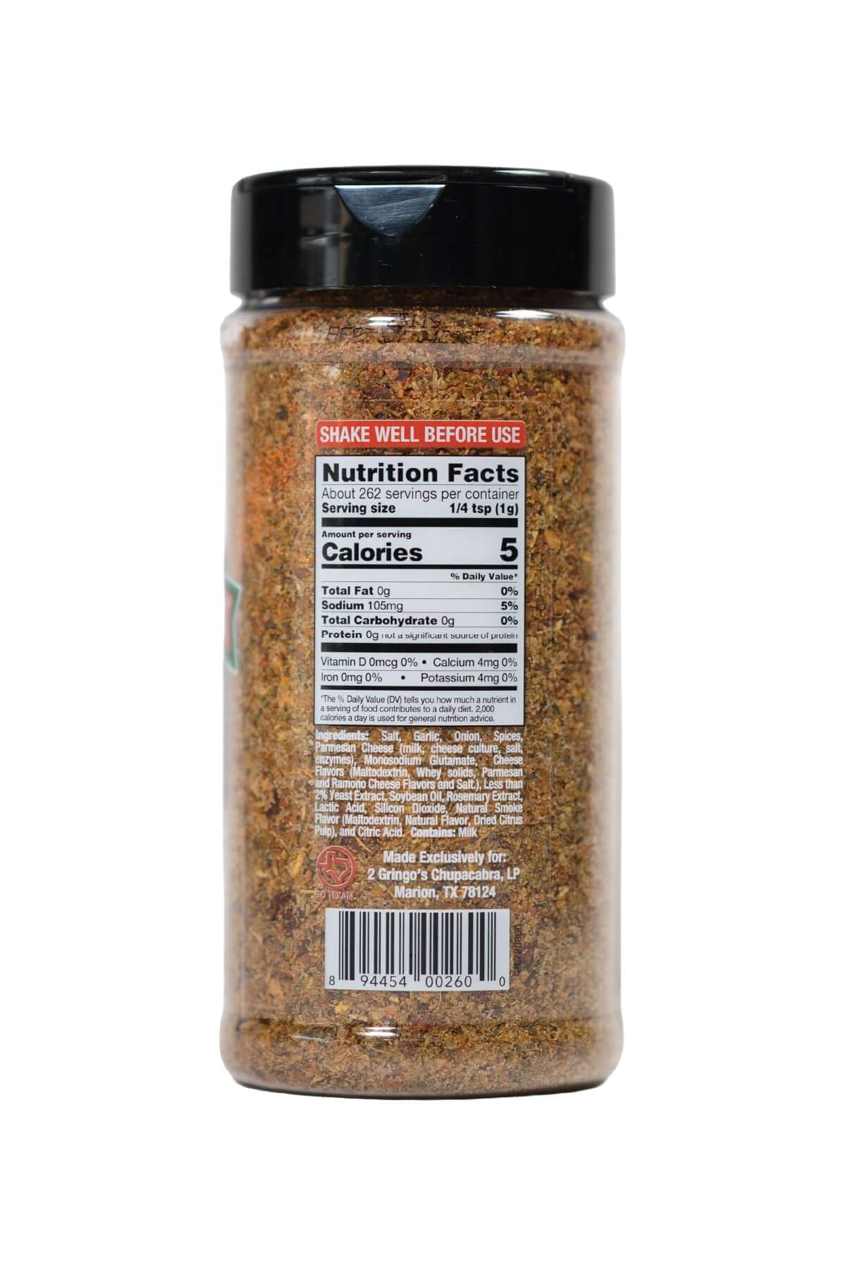 2 GRINGOS CHUPACABRA® ITALIAN SEASONING 2 Gringos Chupacabra