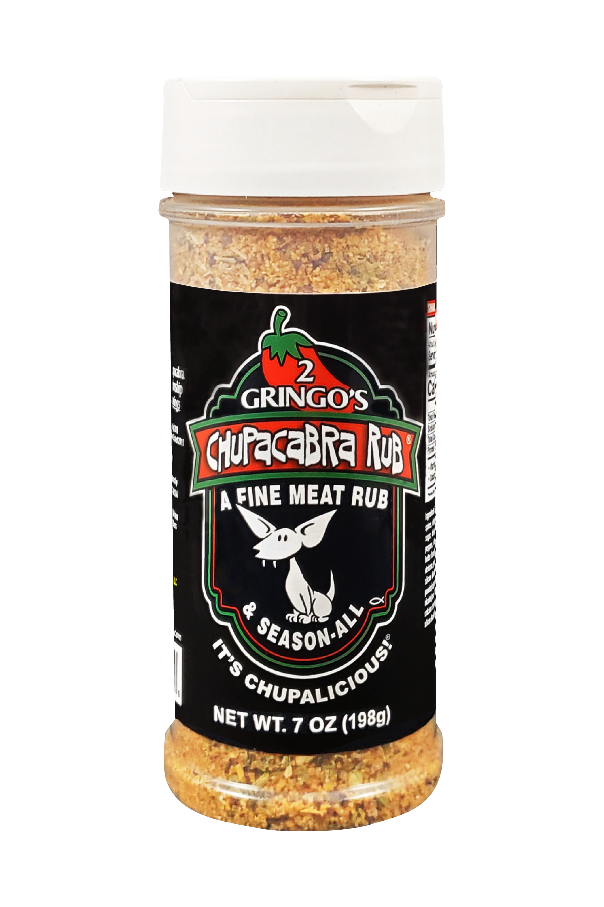 7 oz bottle of original fine meat rub