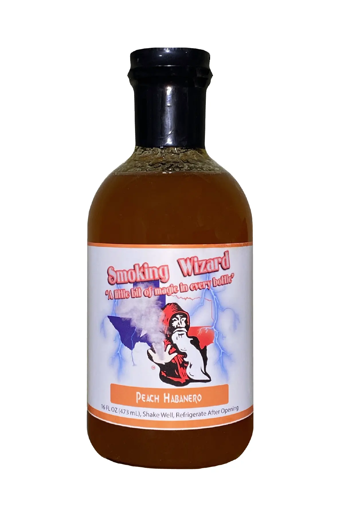 SMOKING WIZARD - PEACH HABANERO 2 Gringos Chupacabra