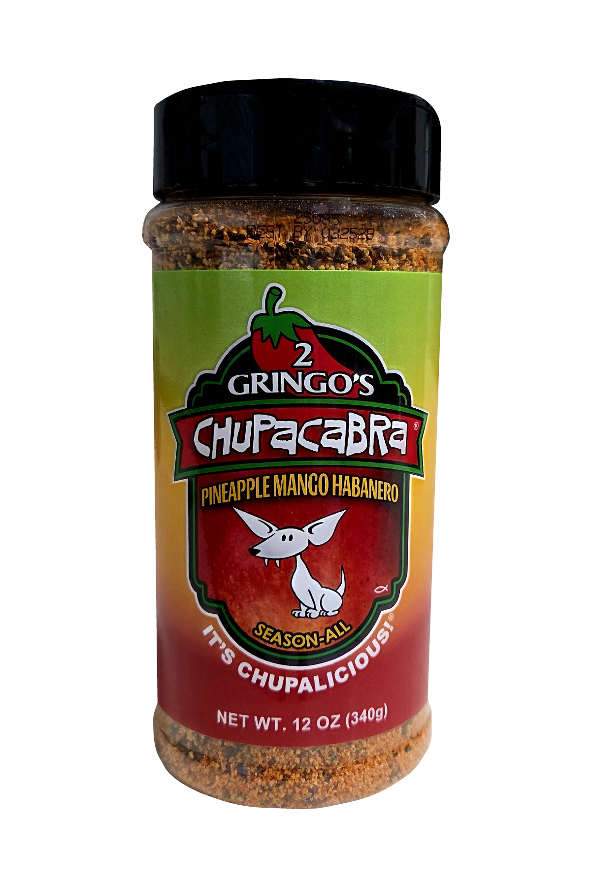 2 GRINGOS CHUPACABRA® PINEAPPLE MANGO HABANERO 2 Gringos Chupacabra
