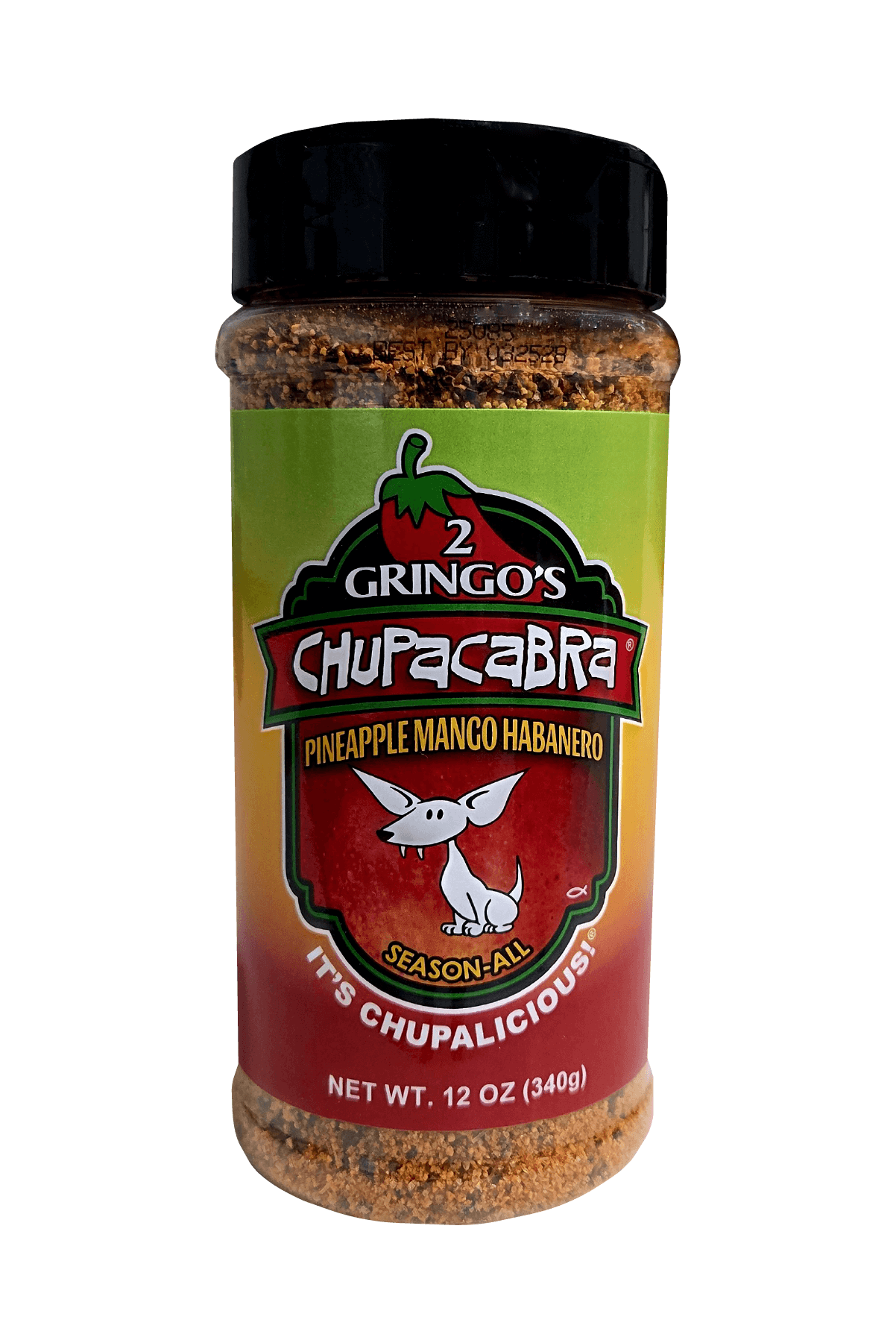 2 GRINGOS CHUPACABRA® PINEAPPLE MANGO HABANERO 2 Gringos Chupacabra