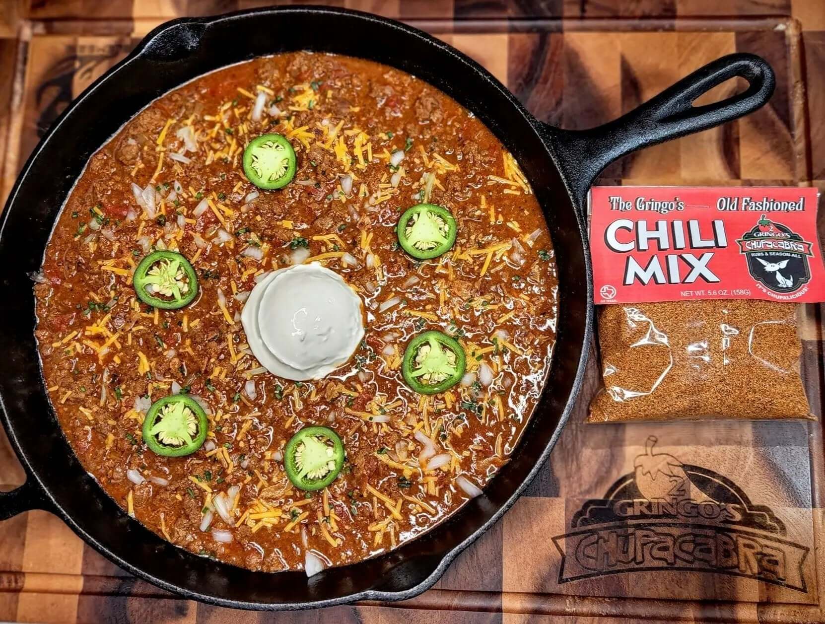 2 GRINGOS CHUPACABRA® CHILI MIX 2 Gringos Chupacabra