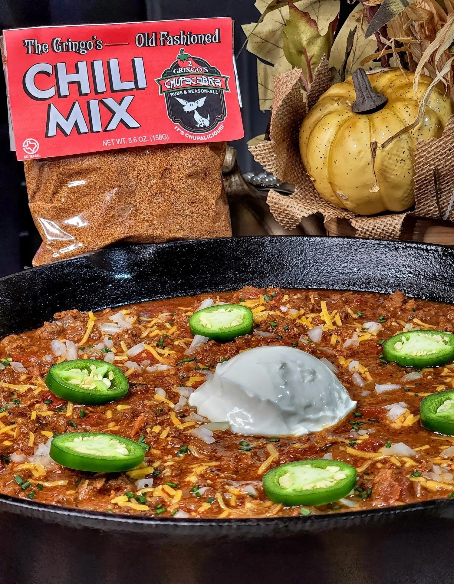 2 GRINGOS CHUPACABRA® CHILI MIX 2 Gringos Chupacabra