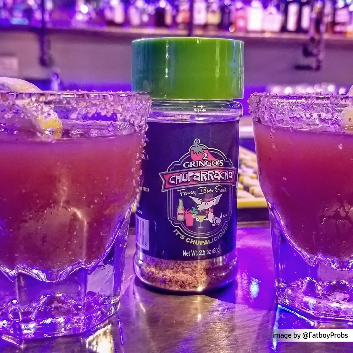bloody mary seasoned with chuparracho beer salt