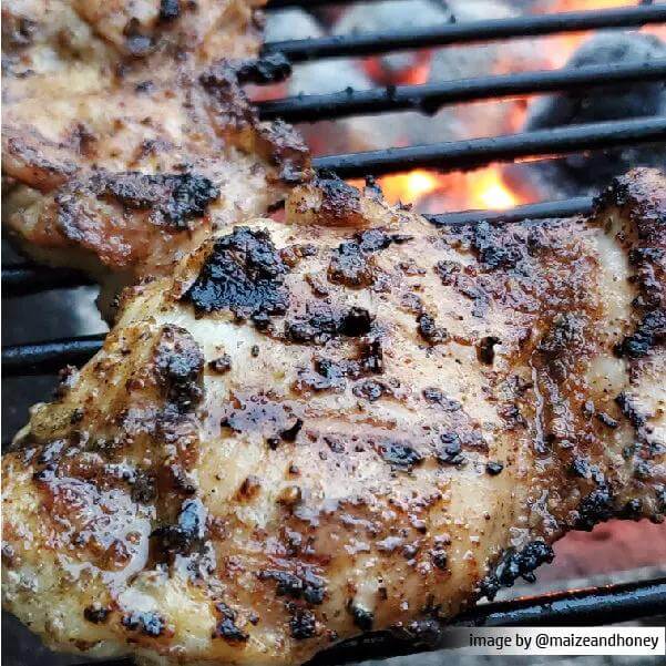 chicken breast seasoned with 2 gringos cluckalicous