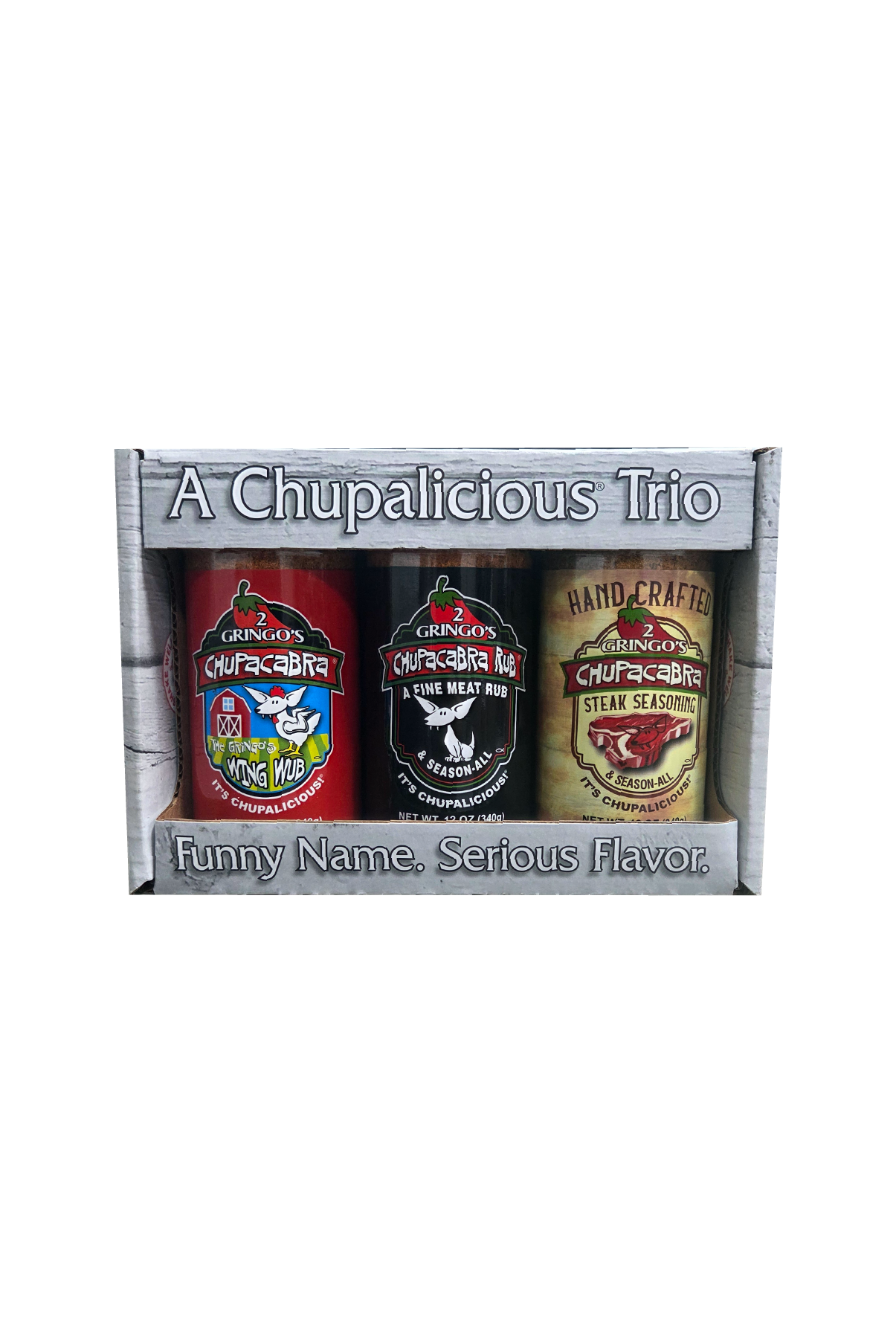 2 GRINGOS CHUPACABRA® PICK 3 - 12 OZ BUNDLE