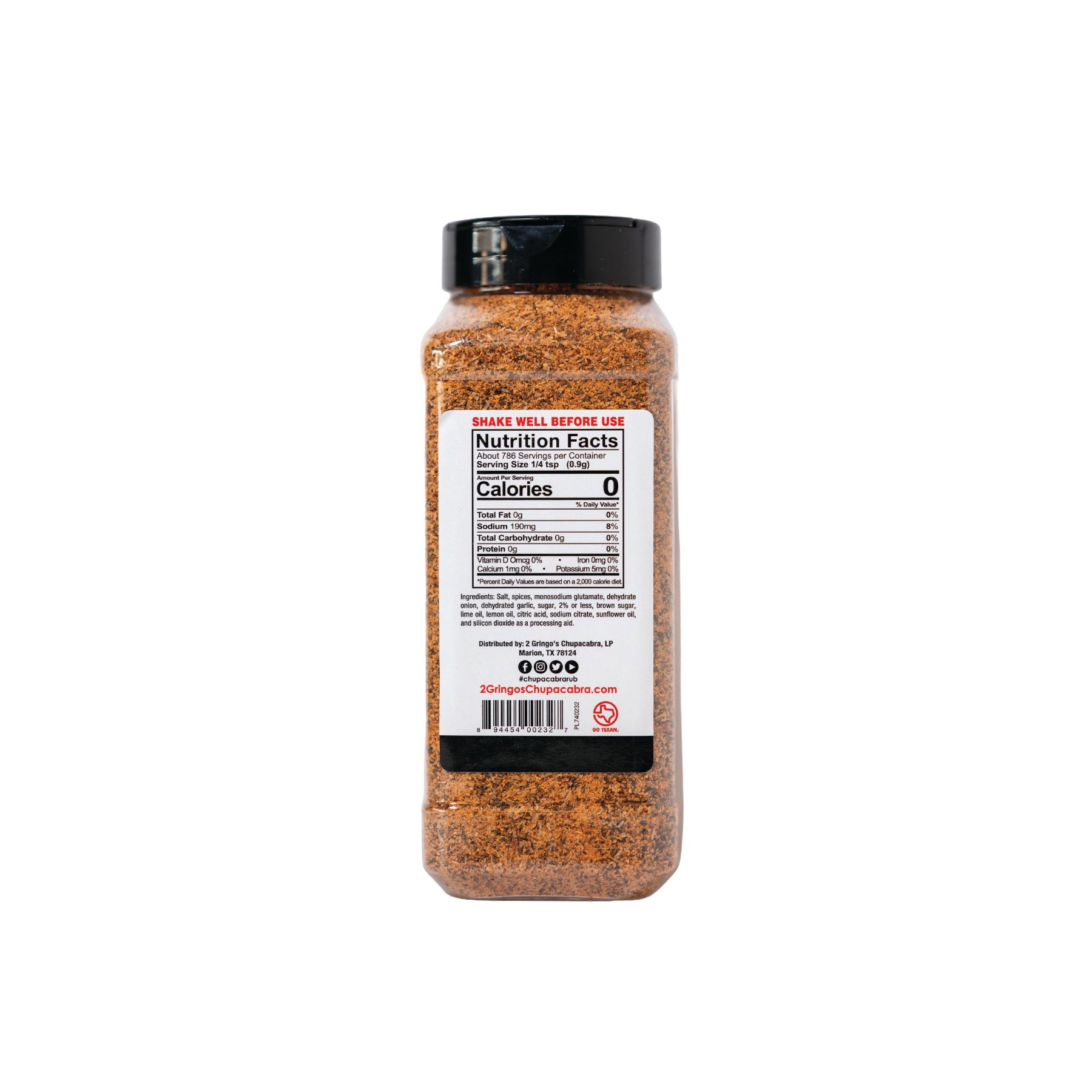 2 GRINGOS CHUPACABRA® FAJITA SEASONING
