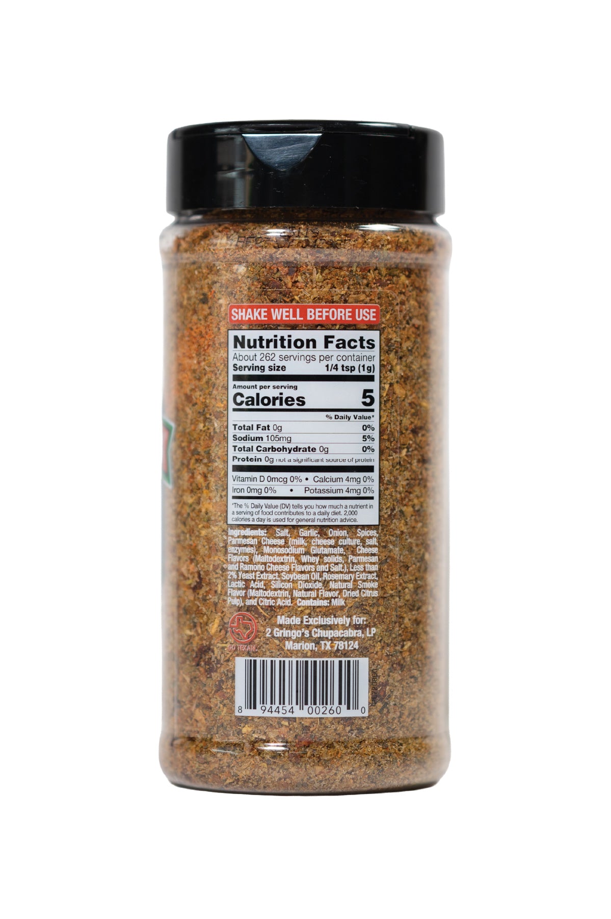 2 GRINGOS CHUPACABRA® ITALIAN SEASONING 2 Gringos Chupacabra