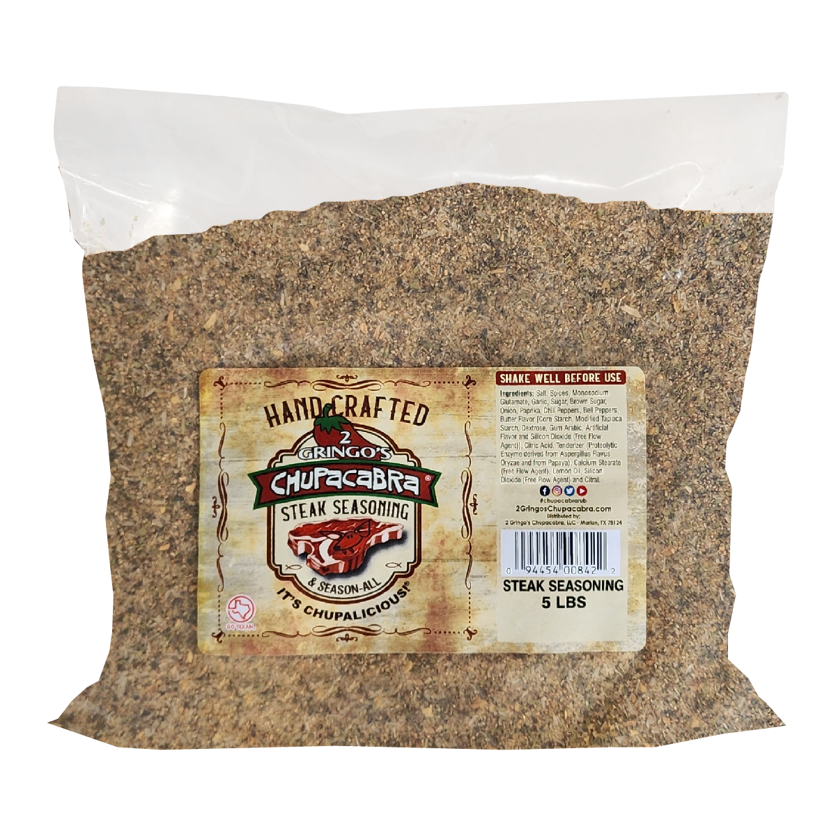 5 lb bag of steak seasoning