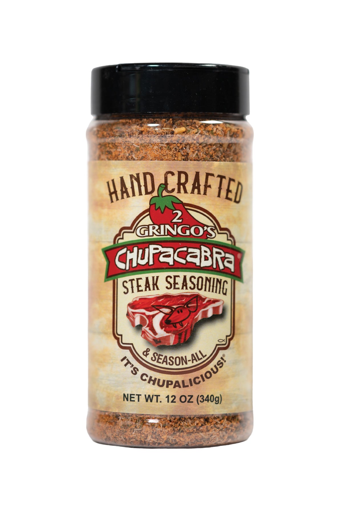 2 GRINGOS CHUPACABRA® STEAK SEASONING 2 Gringos Chupacabra