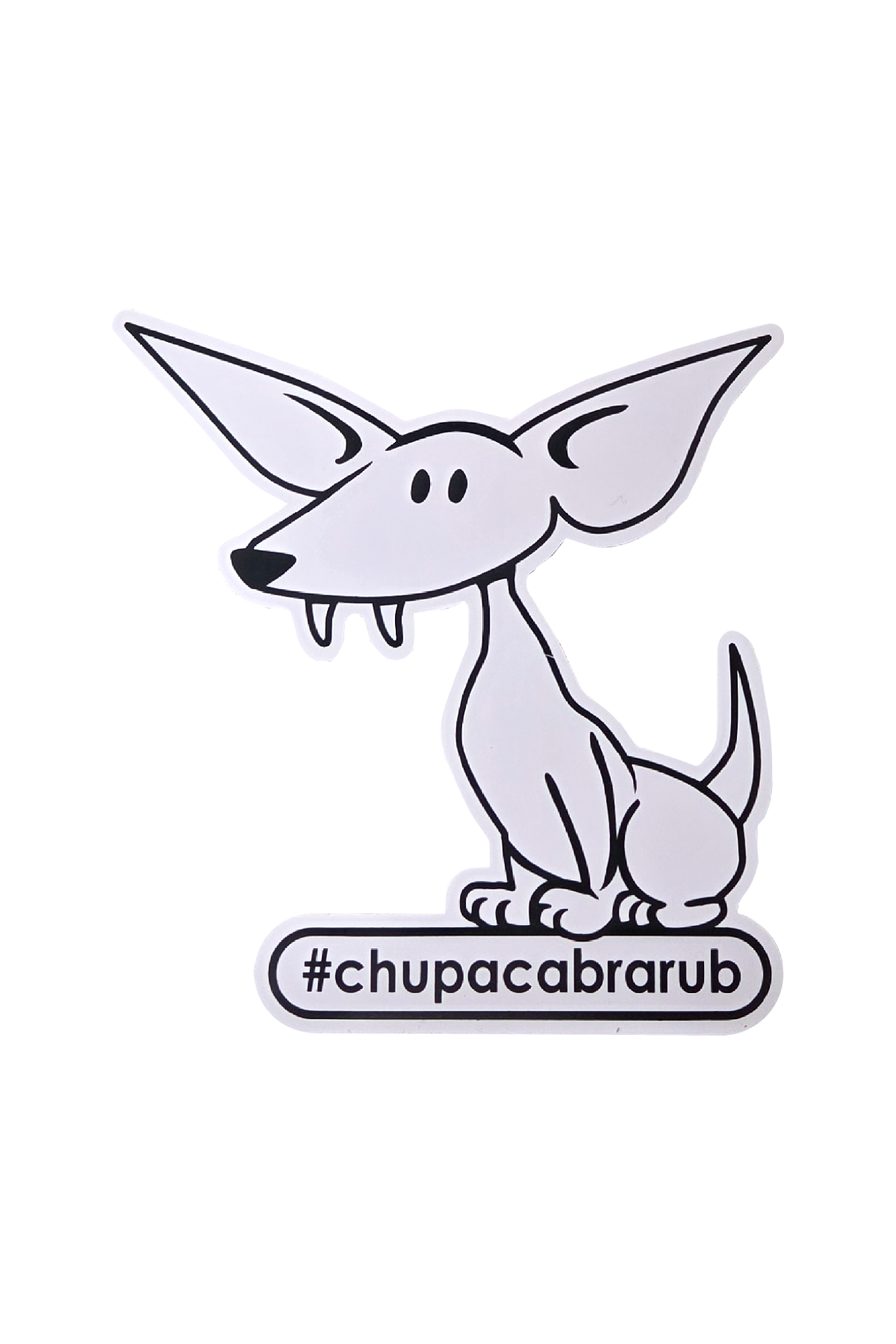 2 GRINGOS CHUPACABRA® CHUPY CAR DECAL