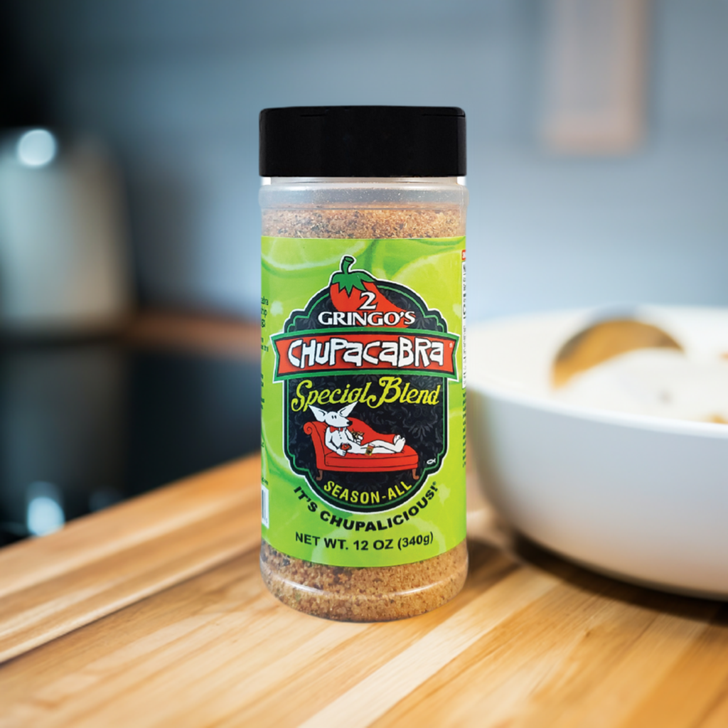 12 oz bottle of special blend on kitchen counter