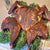 grilled whole chicken seasoned with 2 gringos cluckalicous seasoning